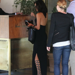 09-18 - Leaving the Sunset Towers hotel in West Hollywood